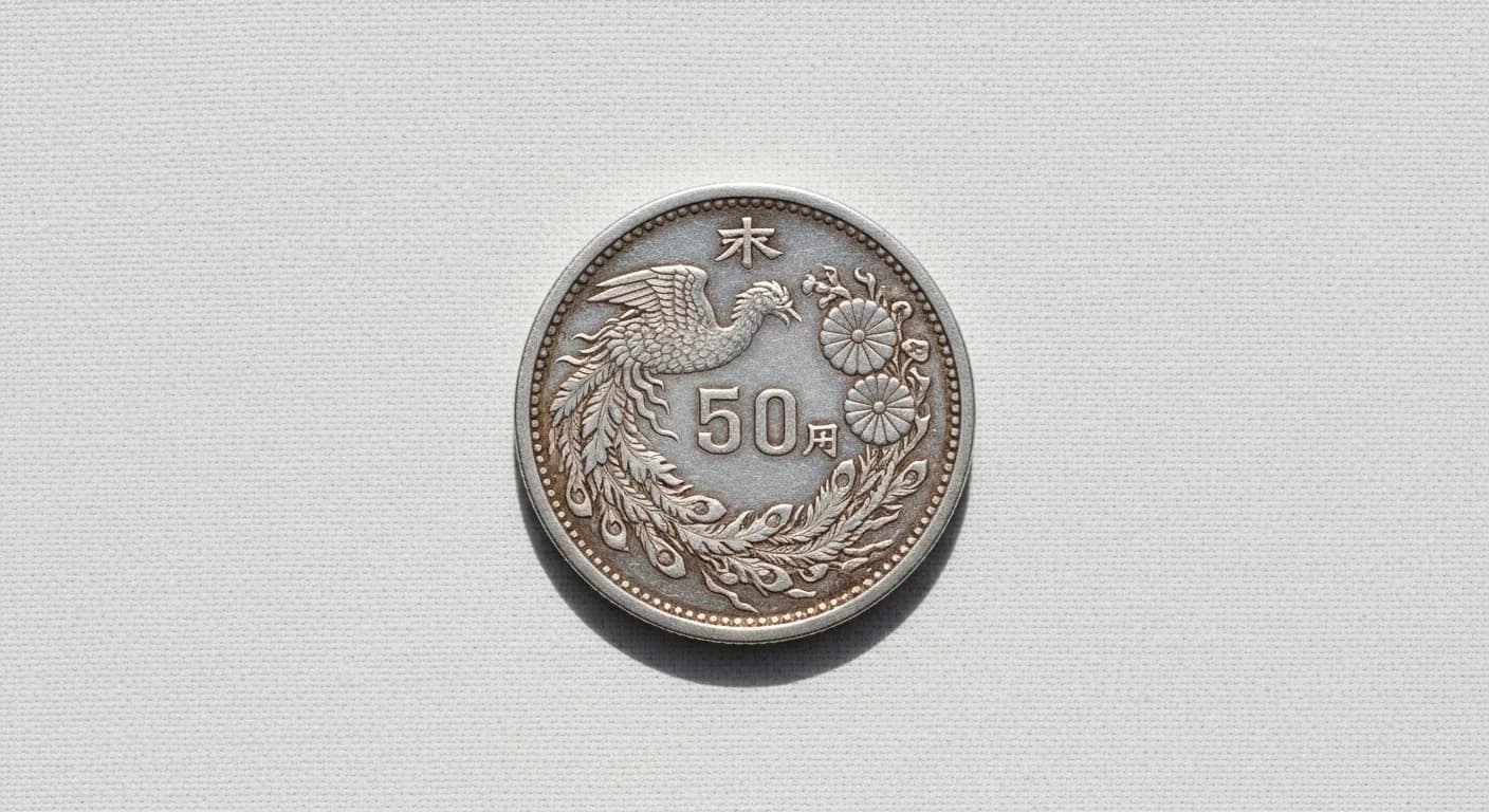 大正大礼記念50銭銀貨