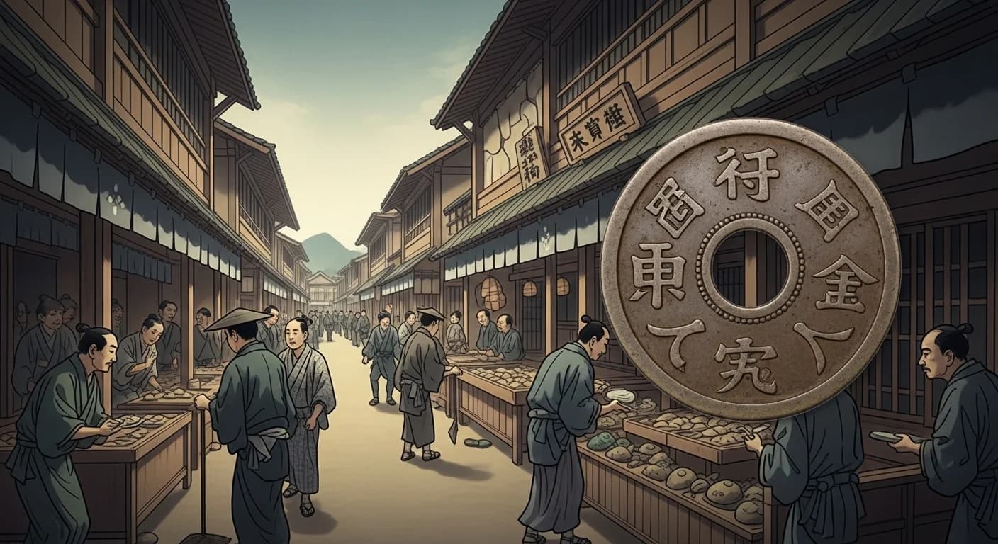 古代の市場の様子