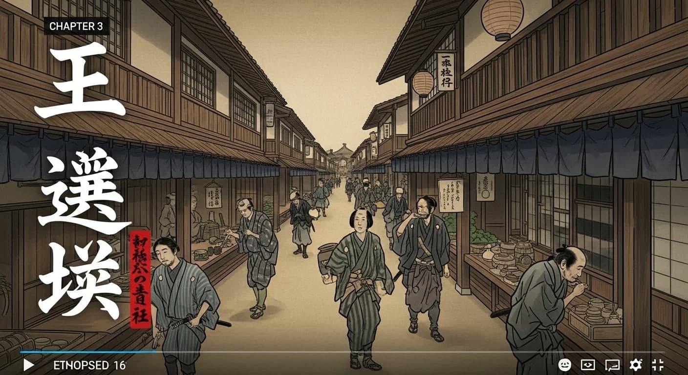 戦国時代の撰銭令にまつわる歴史的場面（第3章）