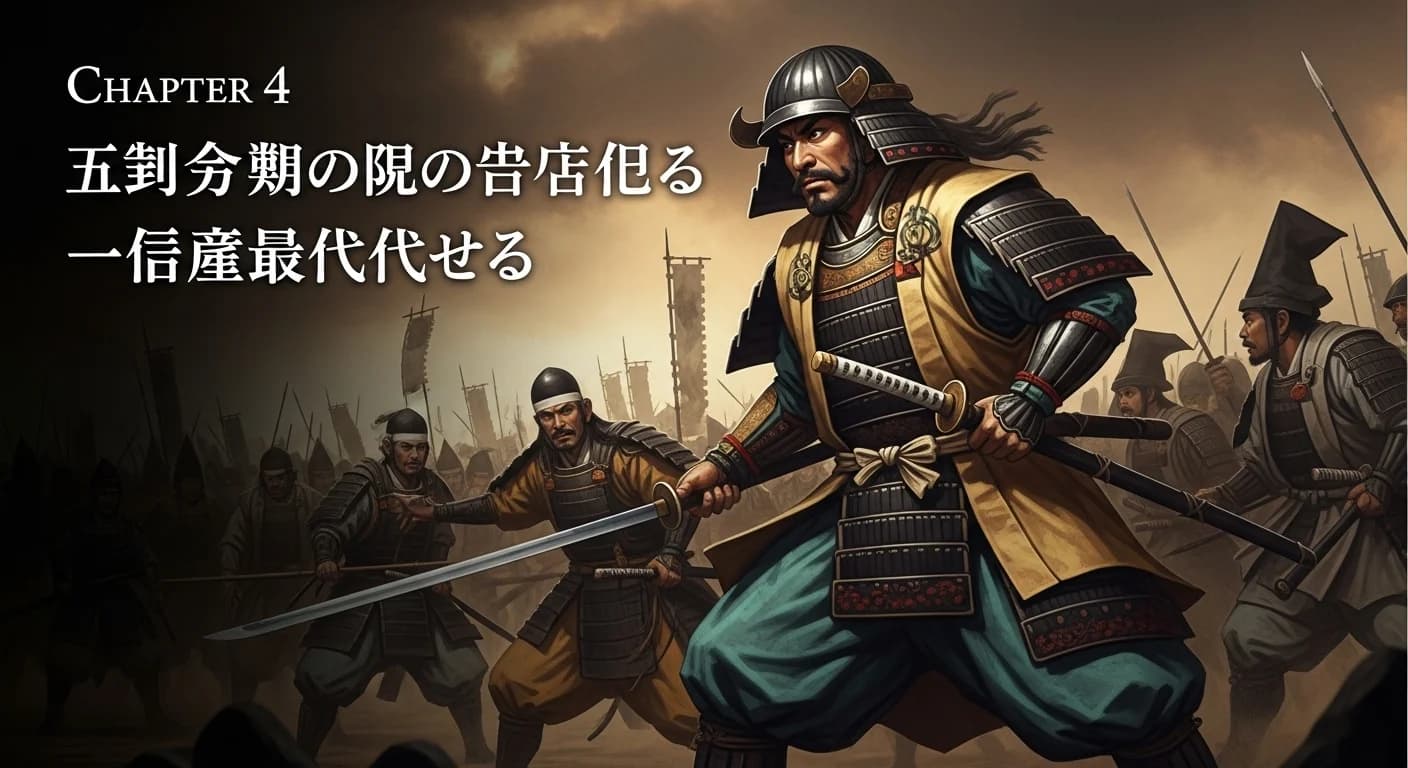 戦国時代の撰銭令にまつわる歴史的場面（第4章）