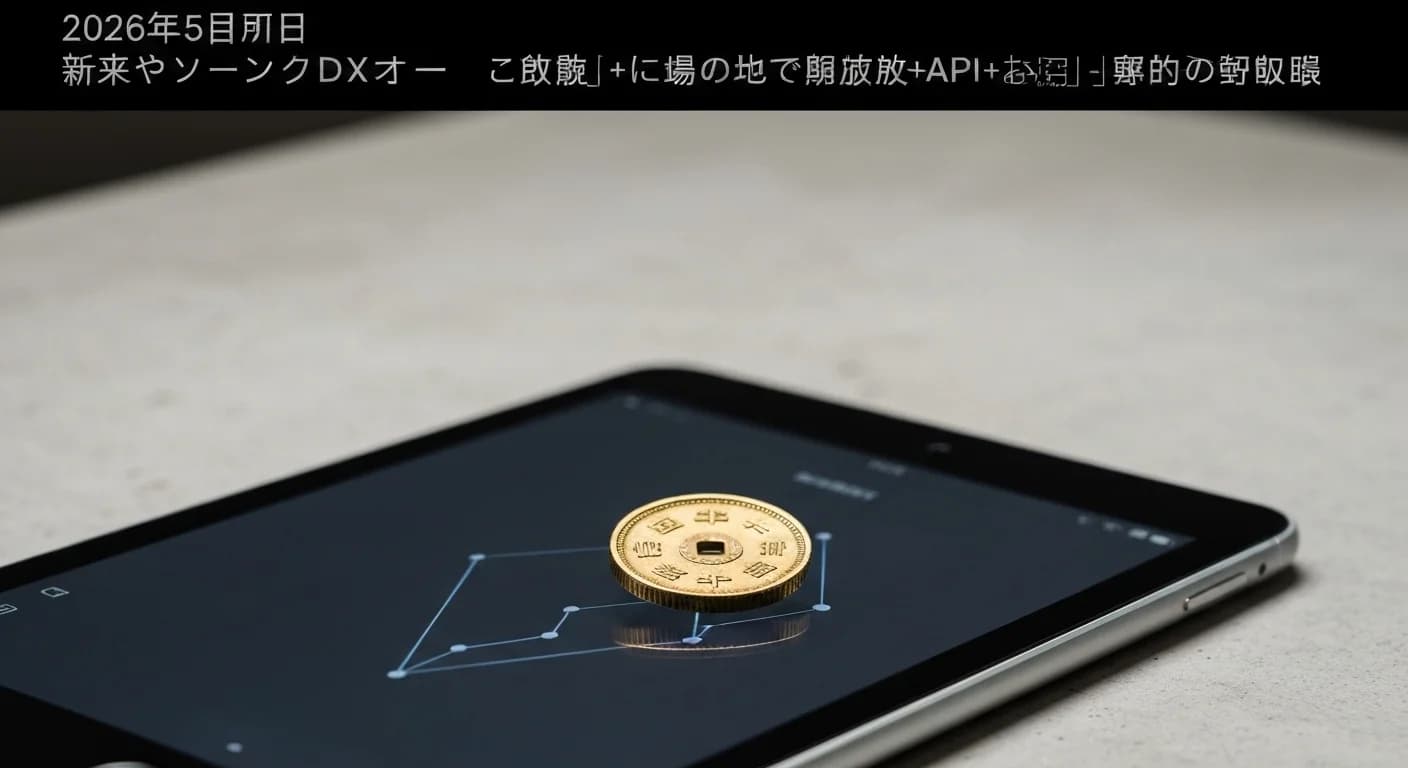 2026年5月 日本古銭 国際取引DXツール — 業界初の多言語マッチング+物流API+保険連携の統合プラットフォームβ版公開 のヘッダ画像